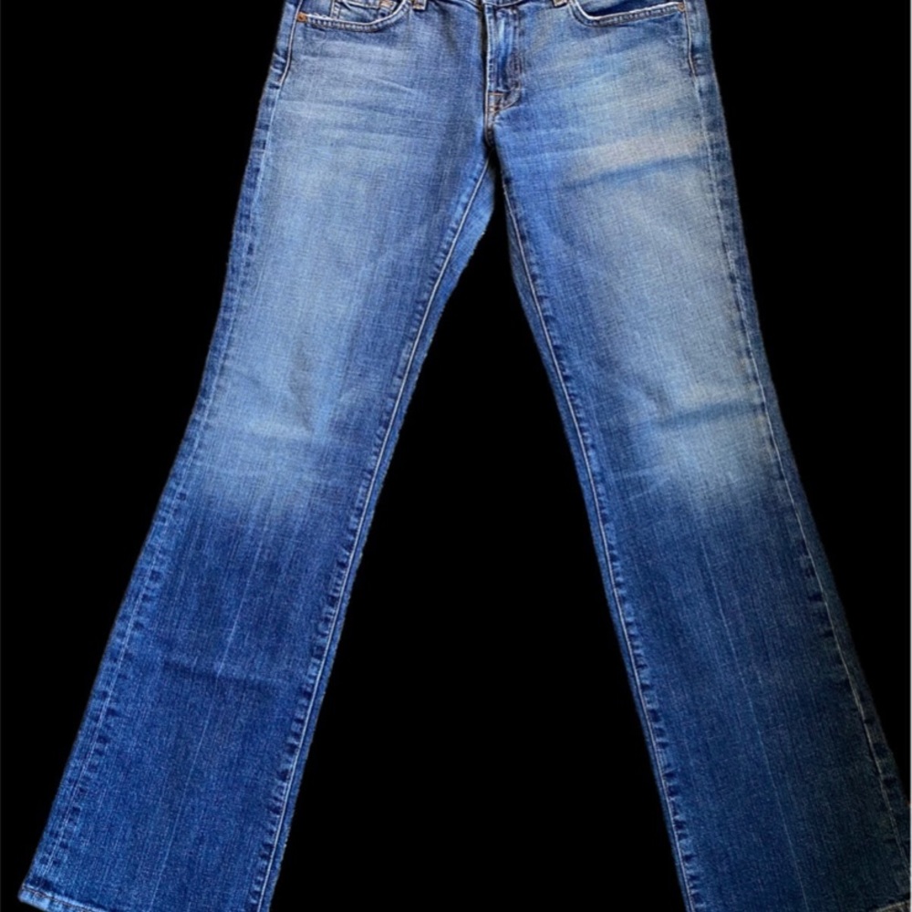 Women's 7 For All Mankind Bootcut Low Rise Jeans 31